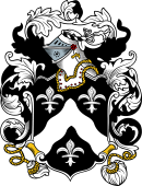 English or Welsh Coat of Arms for Fish (or Fishe- Suffolk, and Coventry)