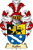 v.23 Coat of Family Arms from Germany for Kallin