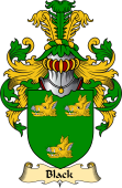 Scottish Family Coat of Arms (v.23) for Black
