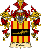 French Family Coat of Arms (v.25) Balme