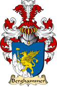 v.23 Coat of Family Arms from Germany for Berghammer