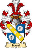 v.23 Coat of Family Arms from Germany for Hovel