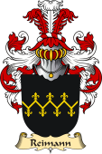 v.23 Coat of Family Arms from Germany for Reimann