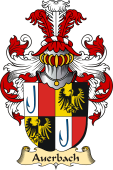 v.23 Coat of Family Arms from Germany for Auerbach
