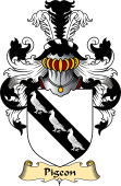 English Coat of Arms (v.23) for the family Pigeon