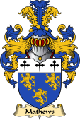 Welsh Family Coat of Arms (v.23) for Mathews (of Blodwel, Llanyblodwel, Shropshire)