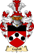 English Coat of Arms (v.23) for the family Coghill