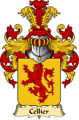 French Family Coat of Arms (v.23) for Cellier