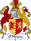 Irish Coat of Arms for O'Heyne or Hynes