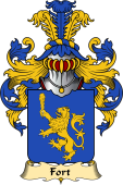 French Family Coat of Arms (v.23) for Fort