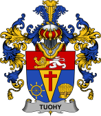 Irish Family Coat of Arms (v.25b) Tuohy or O'Toohey