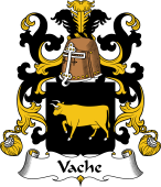 Coat of Arms from France for Vache (la)