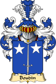 French Family Coat of Arms (v.23) for Boudin