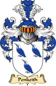 English Coat of Arms (v.23) for the family Penkeith