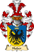 v.23 Coat of Family Arms from Germany for Huber