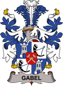 Coat of arms used by the Danish family Gabel