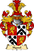 Welsh Family Coat of Arms (v.23) for Hywel (AP DAFYDD AP THOMAS)