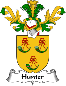 Coat of Arms from Scotland for Hunter