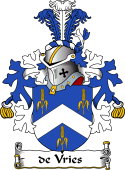 Dutch Coat of Arms for de Vries