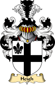 Scottish Family Coat of Arms (v.23) for Heigh