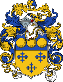 English or Welsh Coat of Arms for Kercher (Norfolk 1606)