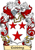 English or Welsh Family Coat of Arms (v.23) for Gedding (Suffolk)