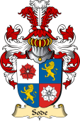 v.23 Coat of Family Arms from Germany for Sode