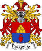 Italian Coat of Arms for Pazzaglia