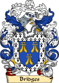 English or Welsh Family Coat of Arms (v.23) for Bridges
