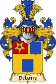 French Family Coat of Arms (v.23) for Lattre (de)