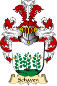 v.23 Coat of Family Arms from Germany for Schaven