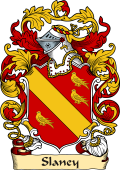 English or Welsh Family Coat of Arms (v.23) for Slaney (London and Staffordshire, 1595)
