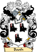 English or Welsh Family Coat of Arms (v.23) for Booth