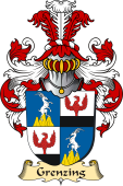 v.23 Coat of Family Arms from Germany for Grenzing