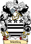 English or Welsh Family Coat of Arms (v.23) for Medley (Sussex)
