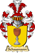v.23 Coat of Family Arms from Germany for Schaumann