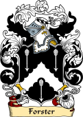 English or Welsh Family Coat of Arms (v.23) for Forster
