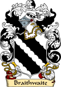 English or Welsh Family Coat of Arms (v.23) for Braithwaite (London, 1582)
