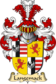 v.23 Coat of Family Arms from Germany for Langemack