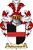 v.23 Coat of Family Arms from Germany for Holtzendorff