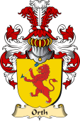 v.23 Coat of Family Arms from Germany for Orth