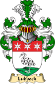 English Coat of Arms (v.23) for the family Lubbock