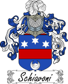 Araldica Italiana Coat of arms used by the Italian family Schiavoni