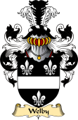 English Coat of Arms (v.23) for the family Welby