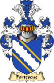 English Coat of Arms (v.23) for the family Fortescue