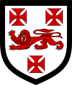 Irish Family Shield for Thompson (Dublin 1582)
