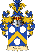 French Family Coat of Arms (v.23) for Solier