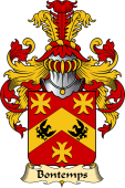 French Family Coat of Arms (v.23) for Bontemps