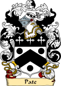 English or Welsh Family Coat of Arms (v.23) for Pate (Gloucestershire)