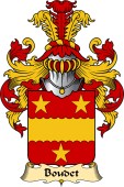 French Family Coat of Arms (v.23) for Boudet